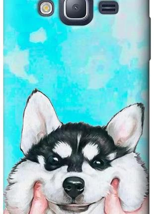 Чехол на samsung galaxy j3 duos (2016) j320h улыбайся бампер для самсунг 600770csrtg