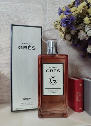 Gres madame gres. парфюмированная вода для женщин 100 мл1 фото
