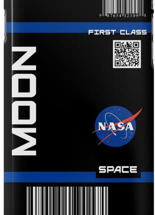 Силіконовий чохол бампер fts для apple iphone 6 plus / 6s plus з малюнком nasa travel