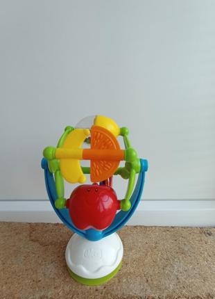 Игрушка -погремушка chicco на присоске5 фото