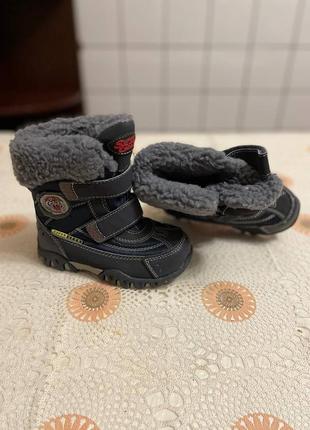 Ботинки для мальчика зима3 фото