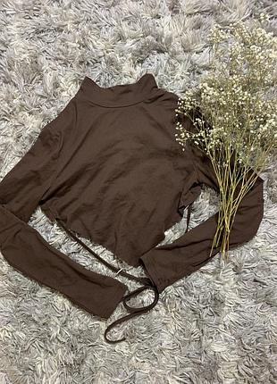 ☀️гарний топ з відкритою спинкою від shein☀️