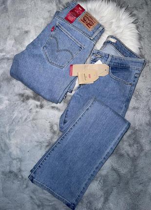 Джинсы 715 bootcut клеш низкая посадка талия