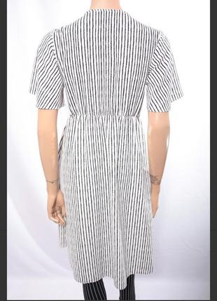 Жіноча смугаста блуза сукня накидка парео primark4 фото