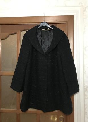 Пальто шерсть dkny шерсть оригінал р. xl