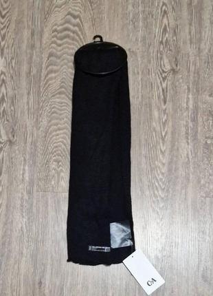 C&a.германия шарф черный 180 х45