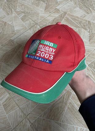 Кепка retro cap vintage football rugby wales 2003 australia cup
