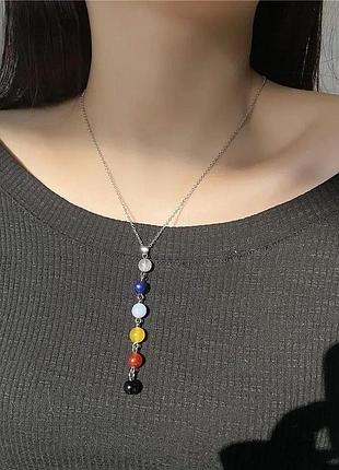 Кулон исцеление рейки 7 чакр будды йога медитация духовный символ ом амулет оберег подвеска