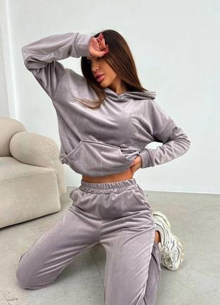 Костюм велюр на меху 🥰