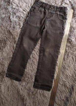 Джинсы скини врваные с высокой посадкой на девочку