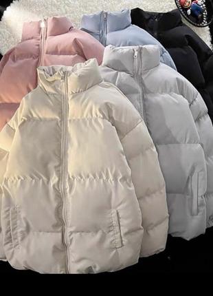 Куртка пуховик оверсайз в стиле zara отличное качество ❤️🥰