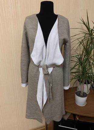 Кардиган длинный акриловый накидка тренч orsay s/m