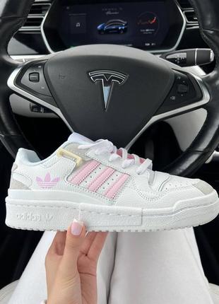 Кроссовки adidas forum pink3 фото