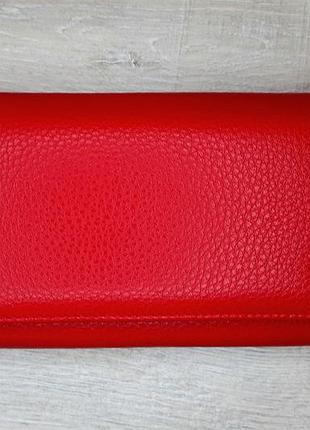 Кошелек кожаный женский полноразмерный от фирмы balisa (18'5 см х 9 см) на магните