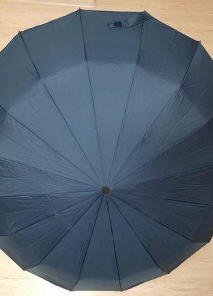 Зонт мужской усиленный на 16 спиц1 фото