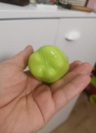 Зелене яблуко 🍏 іграшкове пластик 4