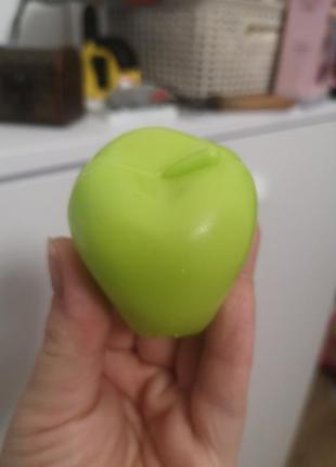 Зелене яблуко 🍏 іграшкове пластик 2