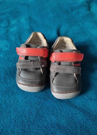 Кеды кроссовки ботиночки clarks кожаные