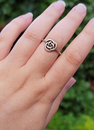 Серебряное позолоченное кольцо кельтский узел1 фото