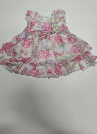 Хорошее платье для девочки 1-2 года h&amp;м zara mohito1 фото