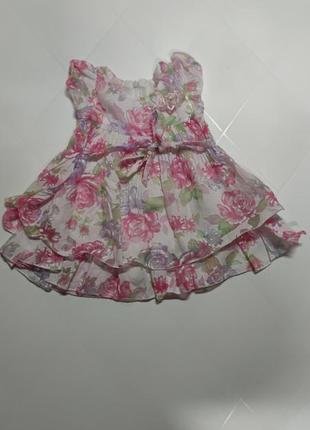 Хорошее платье для девочки 1-2 года h&amp;м zara mohito2 фото
