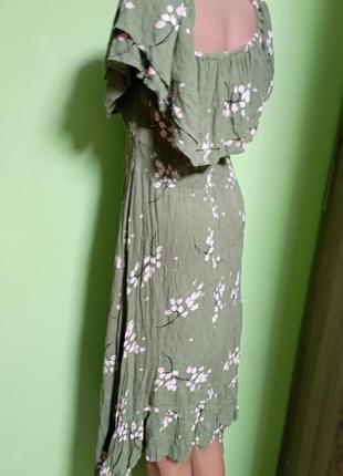Нежное длинное женское платье3 фото
