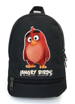 Рюкзак angry birds 0017 підлітковий cappuccino toys (ang 0017-black) чорний