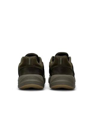 Чоловічі кросівки adidas ozelia khaki хакі2 фото