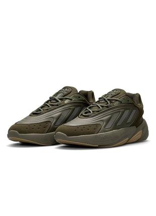 Чоловічі кросівки adidas ozelia khaki хакі