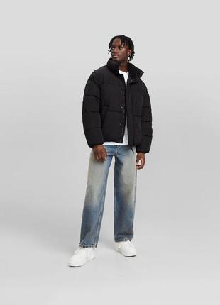 Теплая куртка bershka