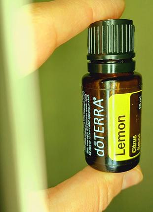 🍋лимон🍋 15 мл doterra ефірна олія