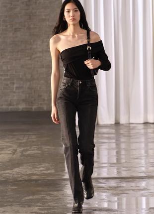 Джинсы zw collection bootcut high-waist