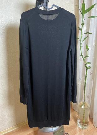 Arket черное шерстяное платье р.m2 фото