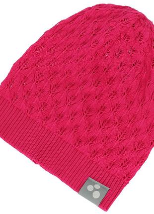 Шапка в'язана демісезонна для дівчаток huppa lily m (80620000-00063-00m) 4741468674841