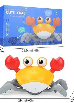 Игрушка краб интерактивный