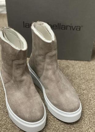 Новые ботинки на меху laura bellariva3 фото