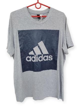 Футболка adidas essentials box logo4 фото