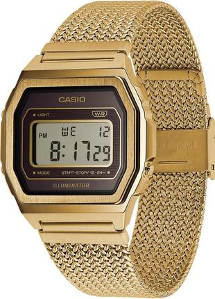 Casio vintage a1000mga-5ef японские наручные часы с хронографом новые!!!