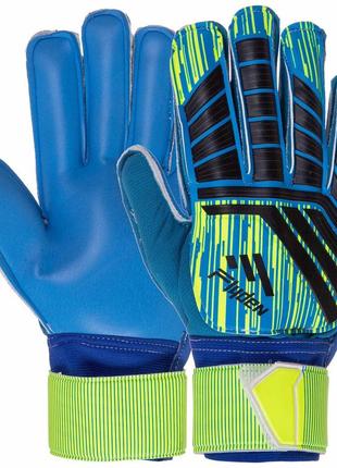 Перчатки вратарские с защитой пальцев flyden sp-sport fb-911 (размер 8,9,10) салатовый9 фото
