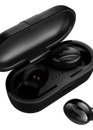 Беспроводные bluetooth наушники с зарядным кейсом xg13-tws черный