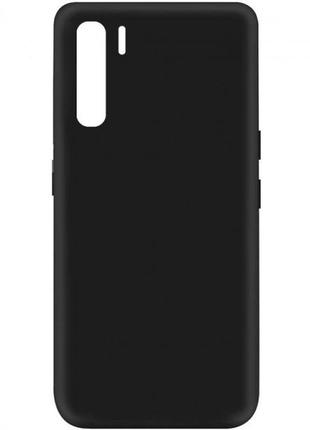 Чохол fiji soft для oppo a91 силікон бампер чорний