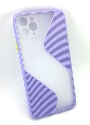 Чохол на iphone 11 pro max накладка на бампер протиударний original soft case рожевий