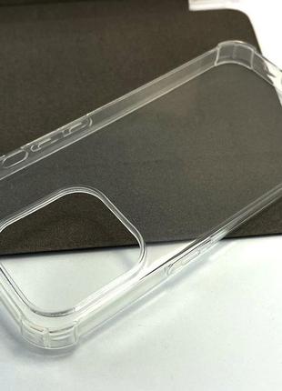 Чехол на iphone 15 накладка бампер ultra thin силиконовый прозрачный