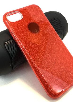 Чехол для iphone 7, 8 se 2020 накладка бампер противоударный силиконовый remax glitter
