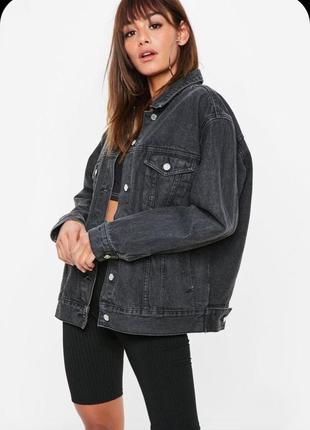 Фірмова якісна джинсова куртка піджак котонові в чоловічому стилі1 фото