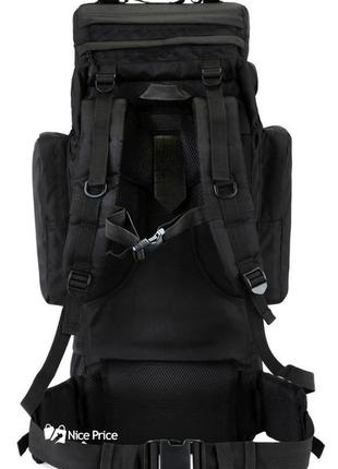 Туристический походный рюкзак с каркасом eagle a21 black (8147)3 фото