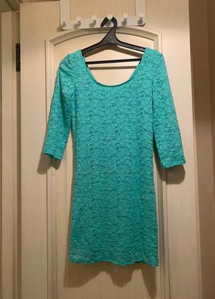 М'ятна сукня terranova