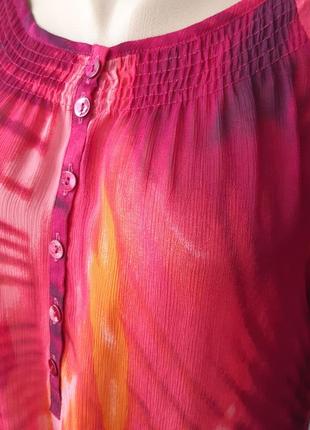 Яркая блуза marks & spencer, размер 125 фото