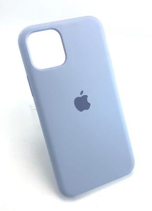 Чехол на iphone 11 pro накладка бампер противоударный original soft touch  голубой