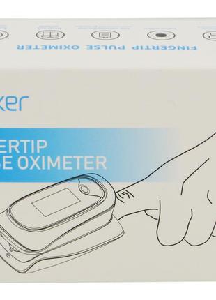 Пульсометр оксиметр на палець (пульсоксиметр) yonker yk-80b oled7 фото